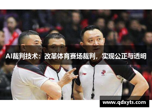 AI裁判技术：改革体育赛场裁判，实现公正与透明